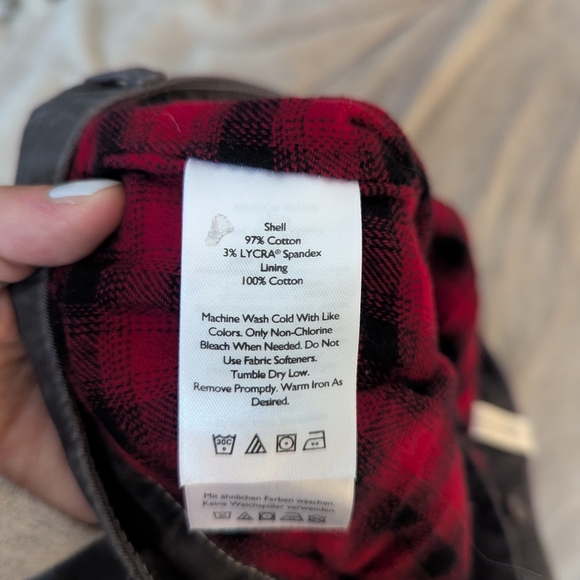 Eddie Bauer Flannel Lined Pants - Picture 8 of 8